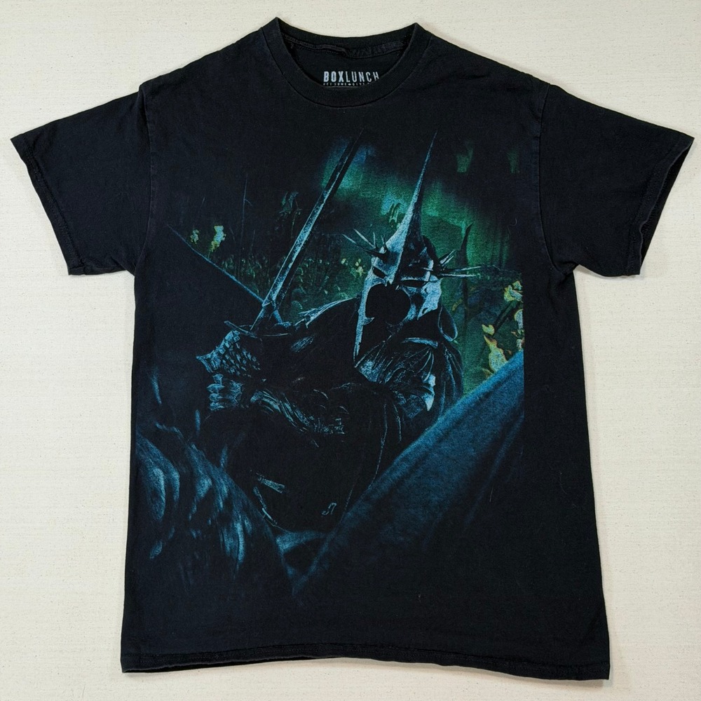 BoxLunch Lord of the Rings Nazgul Witch-king of Angmar Graphic Shirt Mens Medium
